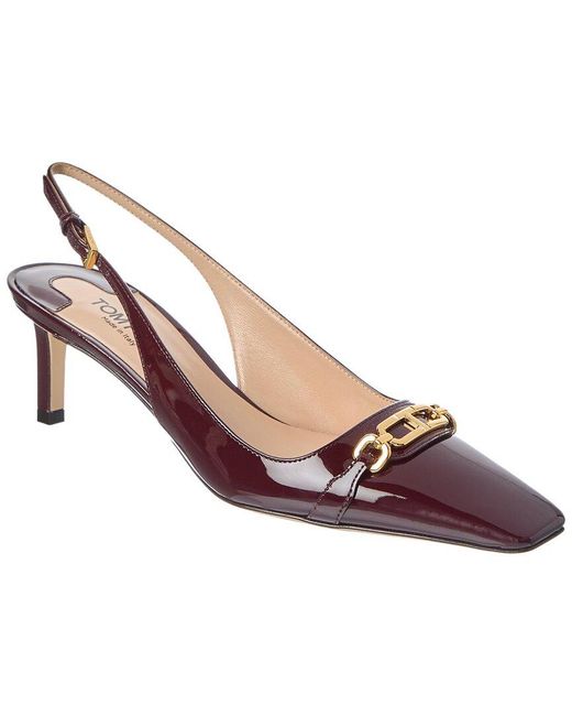 Tom Ford Pink Whitney Patent Slingback Pump
