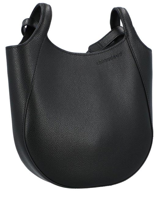 Longchamp Black Le Foulonne Small Leather Crossbody