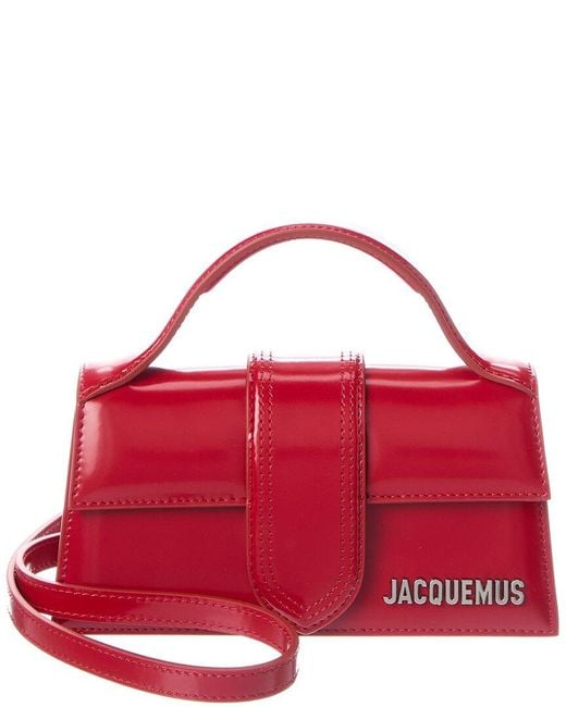 Jacquemus Red Bambino Leather Crossbody