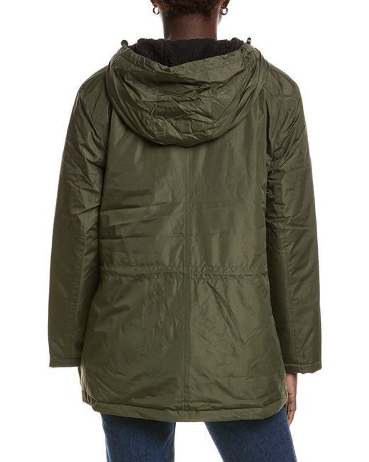 London Fog Green Medium Rain Coat