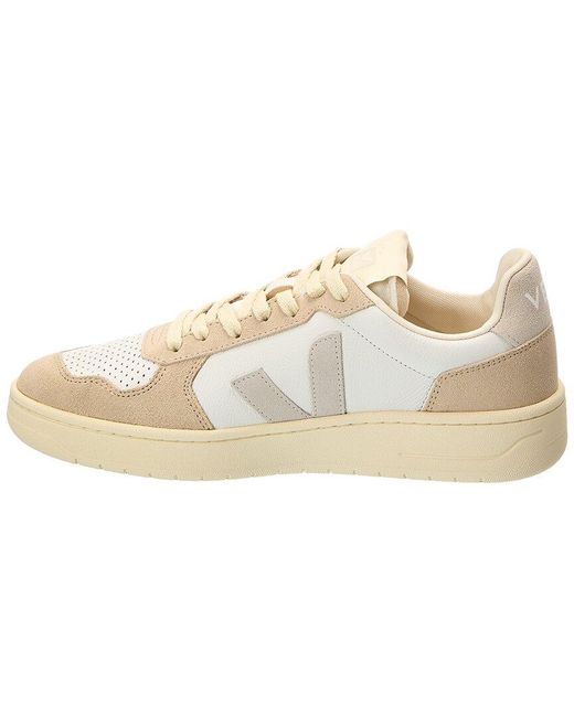 Veja Natural Suede-Trim Sneaker for men