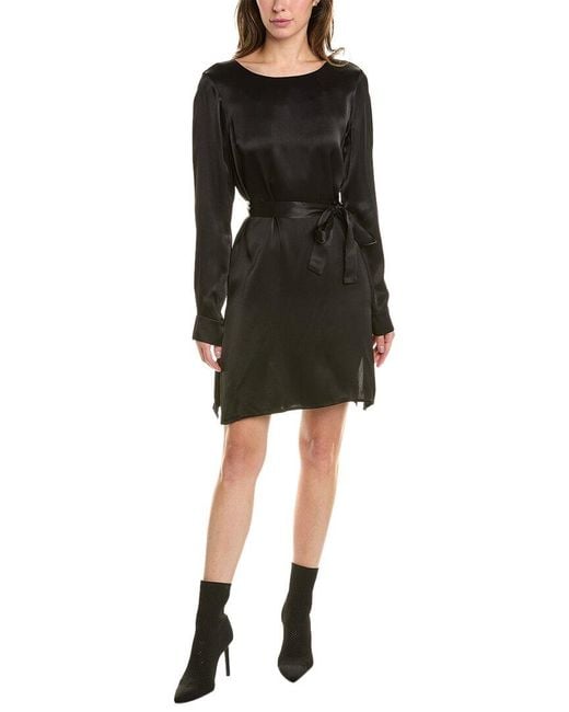 Donna Karan Black Tunic Shift Dress