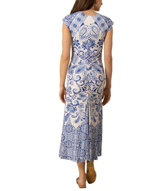 Kaylee Midi Dress Orange - Hale Bob