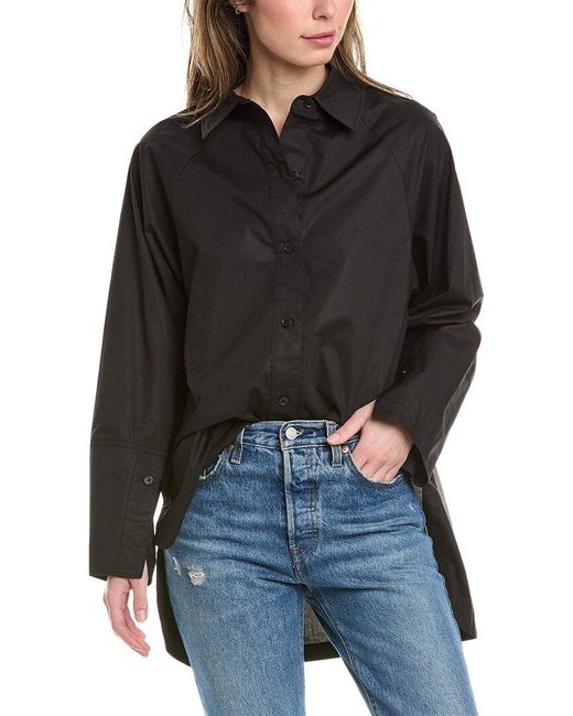 AllSaints Black Evie Shirt