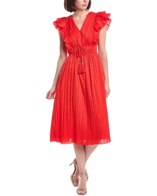 Eliza J Red Sleeveless Mini Dress