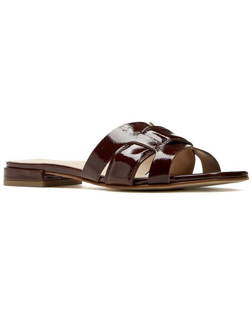 La Canadienne Brown Flore Leather Sandal