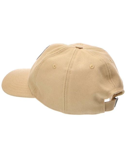 Jimmy Choo Natural Logo Baseball Cap