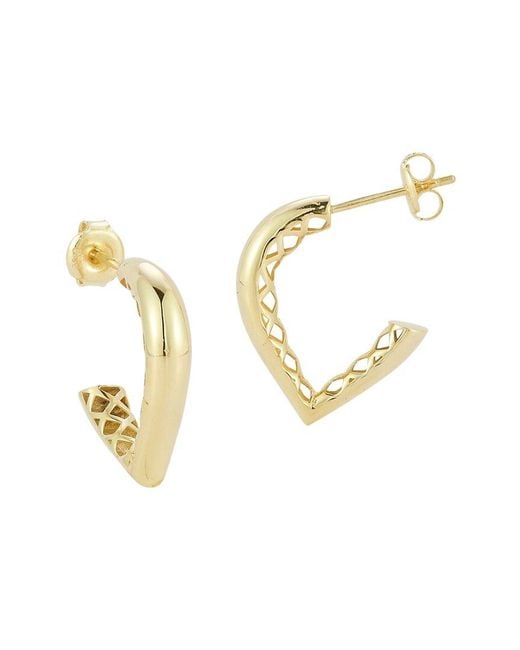 Glaze Jewelry Metallic 14K Plated Earrings