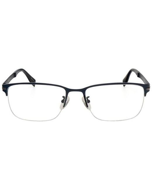Trussardi Black Vtr274F 56Mm Optical Frames for men