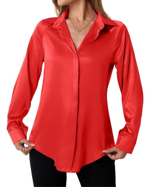 Adele Berto Red Shirt