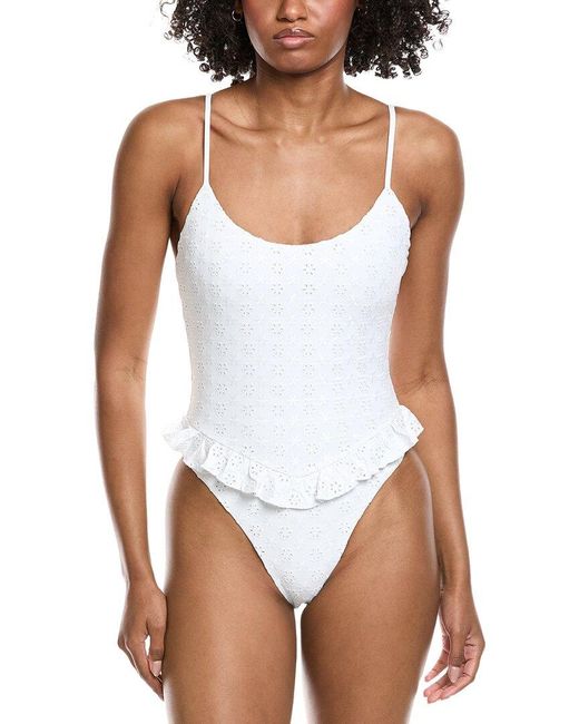 Amanda Uprichard White Dove One-Piece