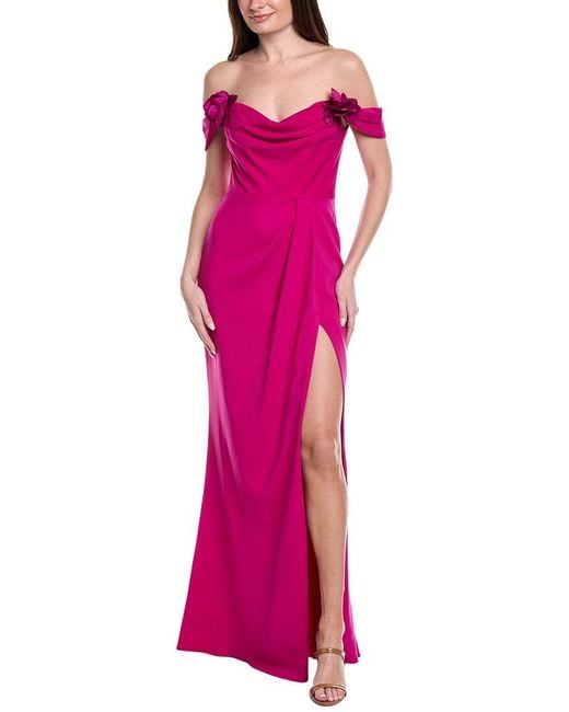 Marchesa Pink Gown