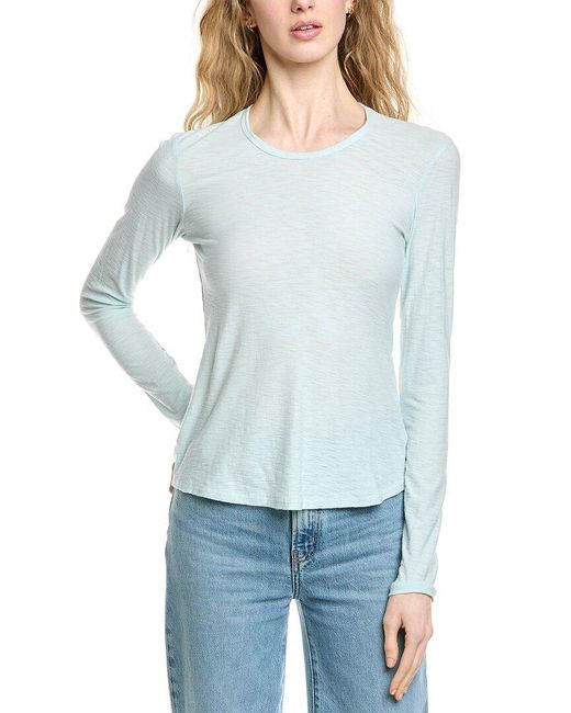 James Perse Blue 3Pk Crew Neck T-Shirt