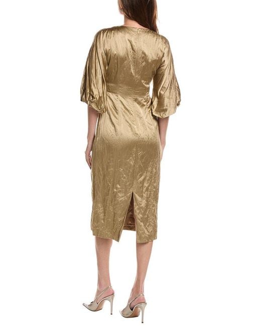 Lafayette 148 New York Natural Dolman Dress