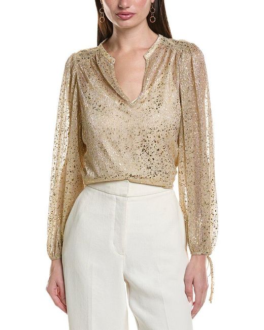 Ba&sh Natural Curtis Top