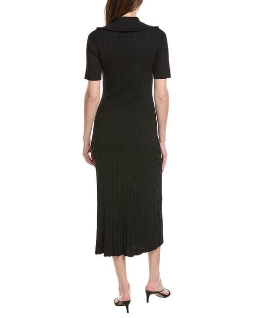 ANNA KAY Black Lory Polo Dress