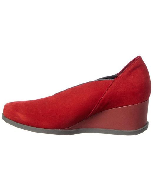 Arche Red Okobha Leather Pump