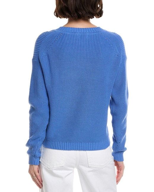 Metric Knits Blue Pullover