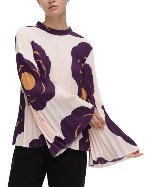 Marimekko Purple Duuri Tumma Blouse
