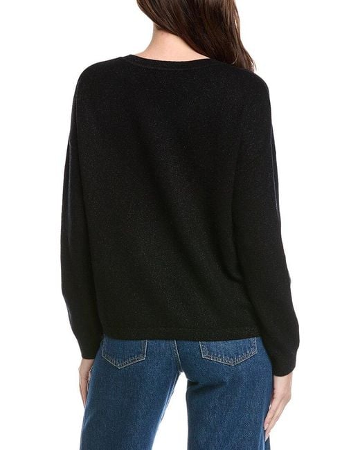 Joseph Ribkoff Black Wool-Blend Pullover
