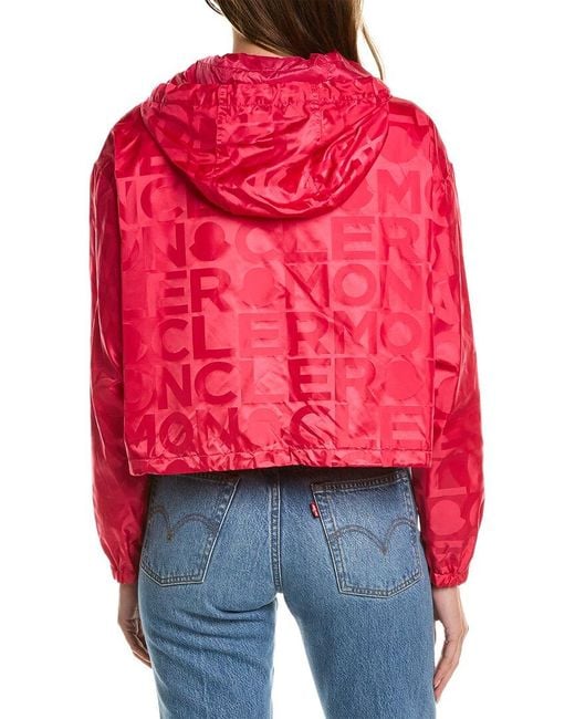 Moncler Red Vernant Jacket
