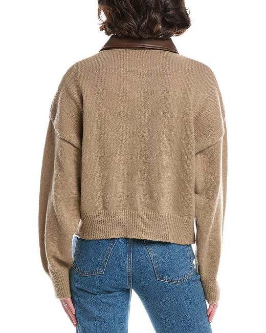 Lyra & Co Blue Zip Cardigan