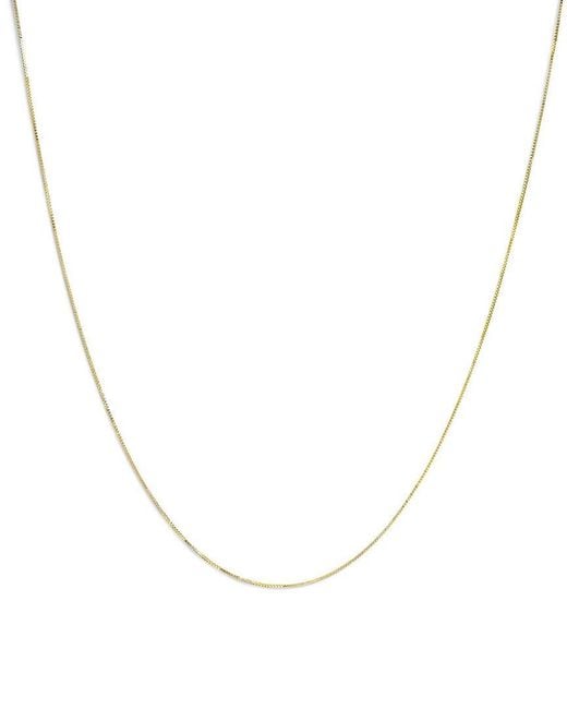 Haus of Brilliance Metallic 14K Chain Necklace for men