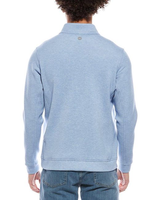 Peter Millar Blue Winsome 1/2-Zip Pullover for men