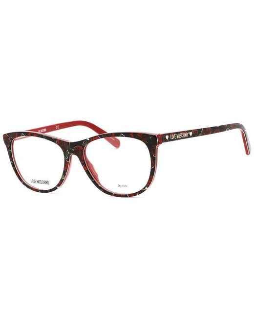 Love Moschino Brown Mol524 53Mm Optical Frames