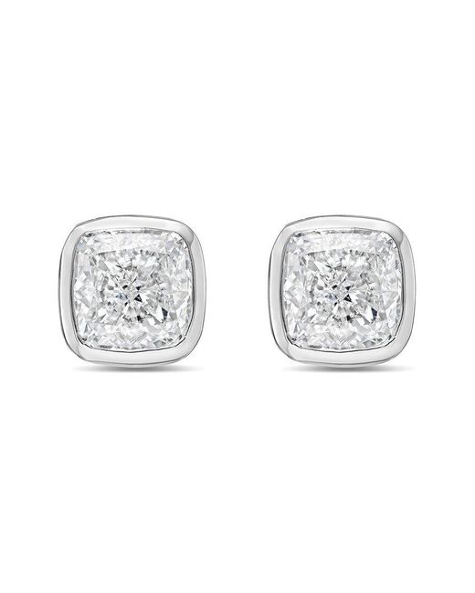 Diana M Metallic Diana M. 14K 2.50 Ct. Tw. Lab-Grown Diamond Stud Earrings