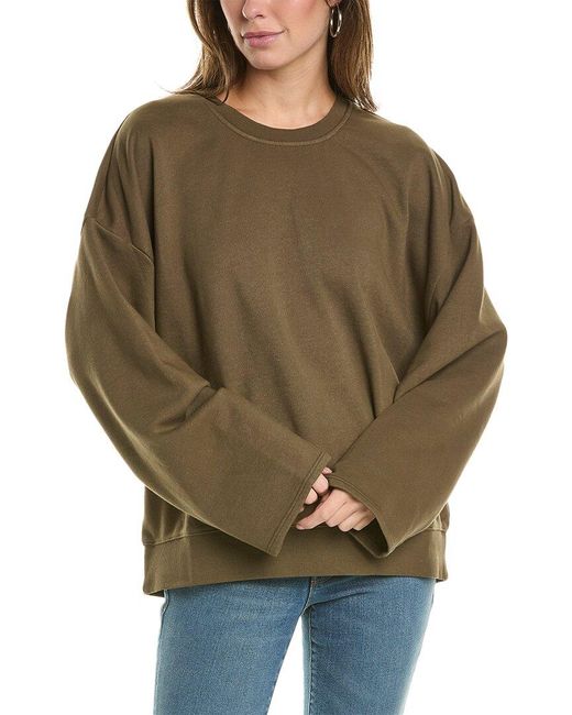 GOOD AMERICAN Summer Crewneck Sweatshirt in Green Lyst UK
