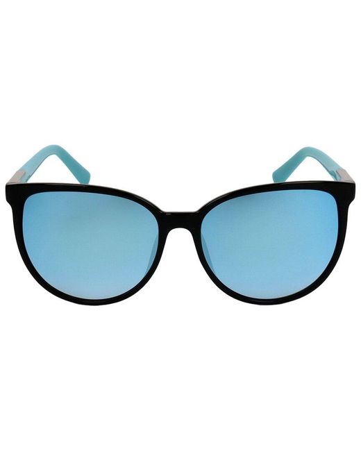 Furla Blue 59Mm Sunglasses