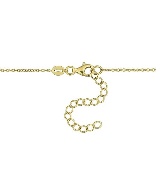 Created Forever Metallic 1.00 Ct. Tw. Lab-Grown Diamond & 7-7.5 Mm Pearl Station Necklace