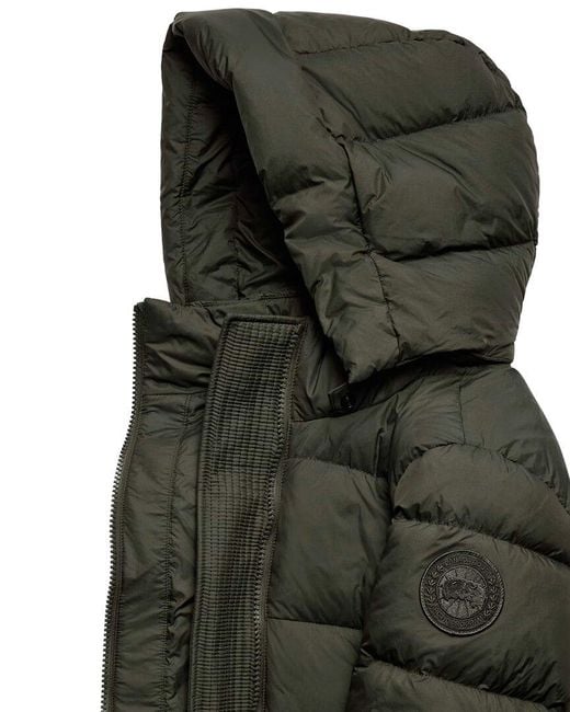 Canada Goose Green Mystique Puffer Coat