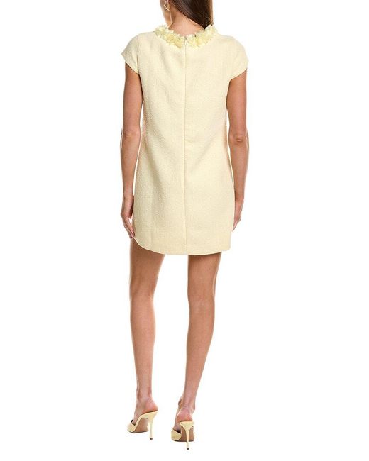 Endless Rose Natural Tweed Mini Dress