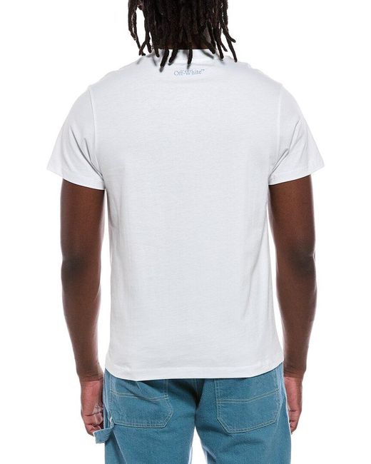 Off-White c/o Virgil Abloh White Off- T-Shirt for men