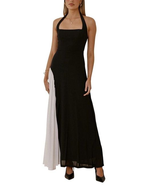 ENJOY PETRA Black Midi Dress