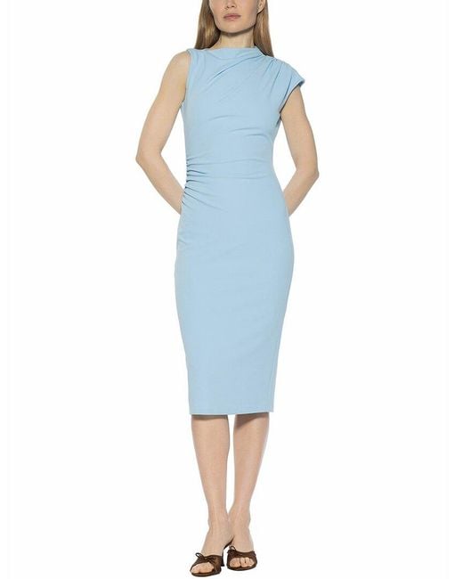 Alexia Admor Blue Vaila Sheath Dress