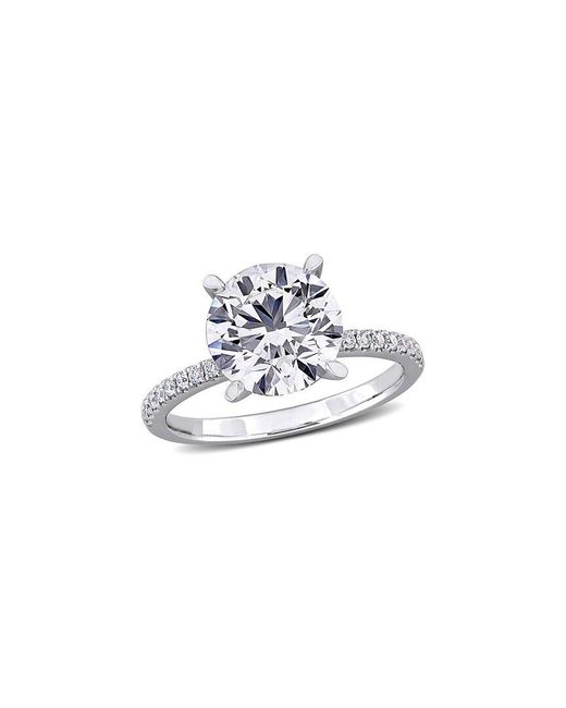Lab Grown Diamonds White Created Forever 14K 2.96 Ct. Tw. Lab-Grown Diamond Solitaire Ring