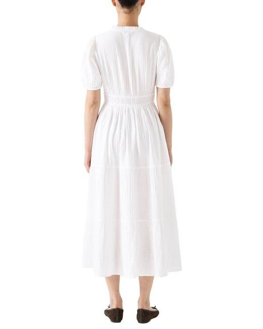 L.K.Bennett White Felicity Dress