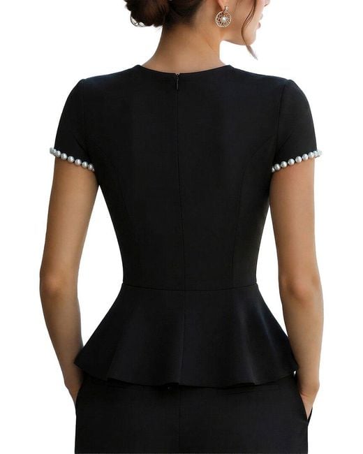 VERA DOLINI Black Top