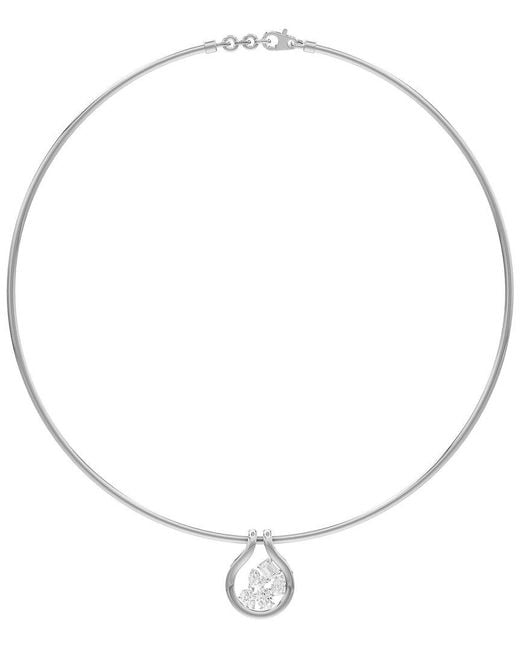 Lab Grown Diamonds Natural 14K 1.30 Ct. Tw. Lab-Grown Diamond Necklace