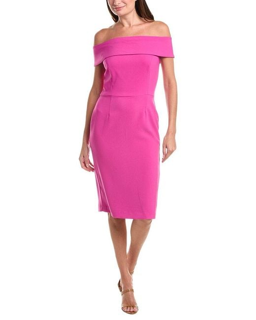 Issue New York Pink Sheath Dress