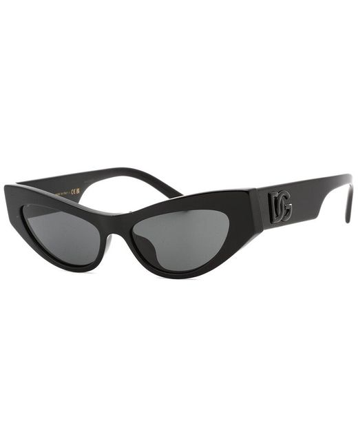 Dolce & Gabbana Black Dg4450f 52mm Sunglasses