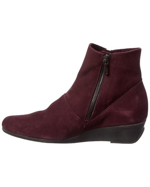 Arche Purple Anykem Suede Boot