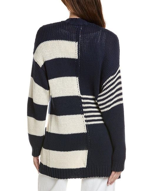 Tommy Bahama Blue Boardwalk Stripe Cardigan
