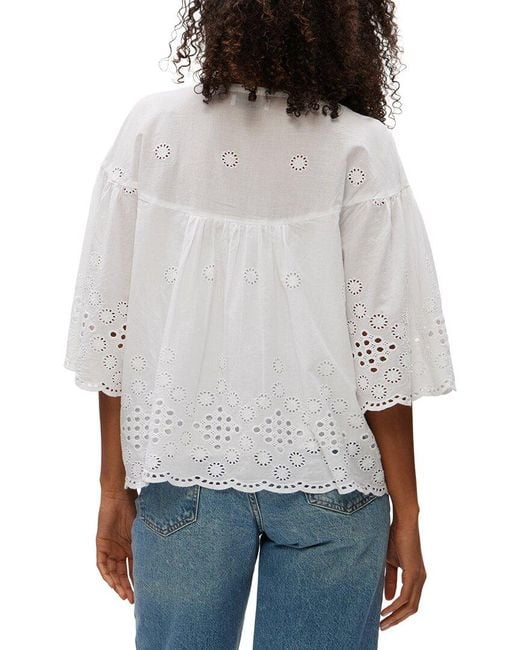 Michael Stars Gray Gloria Relaxed Top