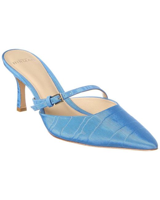 Alexandre Birman Blue Jazzie 85 Mule