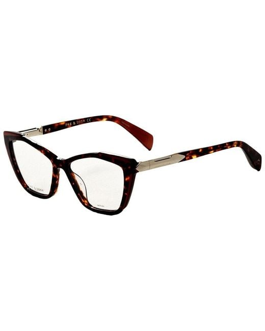 Rag & Bone Brown Rnb3038 54Mm Optical Frames