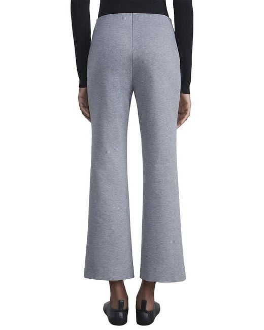 Lafayette 148 New York Blue Plus Gates Ankle Flare Pull-On Pant